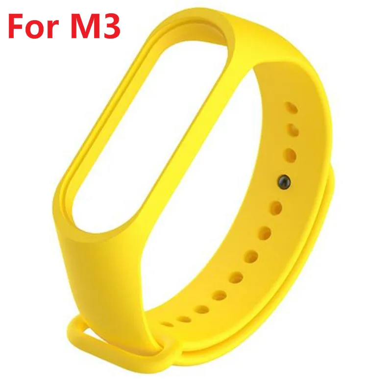 For Xiaomi Mi Band 3 Для xiaomi mi Band 3 4 спортивный ремешок часы силиконовый ремешок для xiaomi mi band 3 4 браслет mi band 4 3 ремешок умный Браслет - Цвет: For Xiaomi Mi Band 3