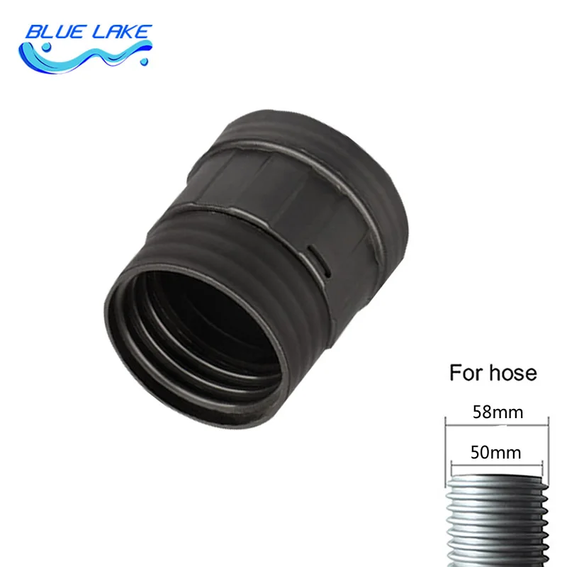 Adapter For Vacuum Cleaner Hose Tube Connector Inner Diameter 50mm 58mm Replace 