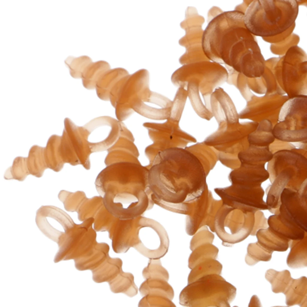 

100pcs /Carp Fishing Accessories/ Bait Screws/ for Boilie Bait/ Pop Up Rigs /10mm 0.4inch