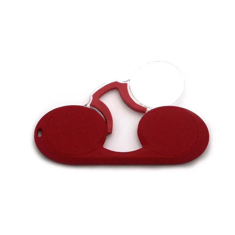 Reading Glasses Sighttoo Silicone Nose Clip Reading Glasses Mini Foam Nose Glasses Men Portable Magnifying Eyeglasses Lazy Readers Eyewear Lupa
