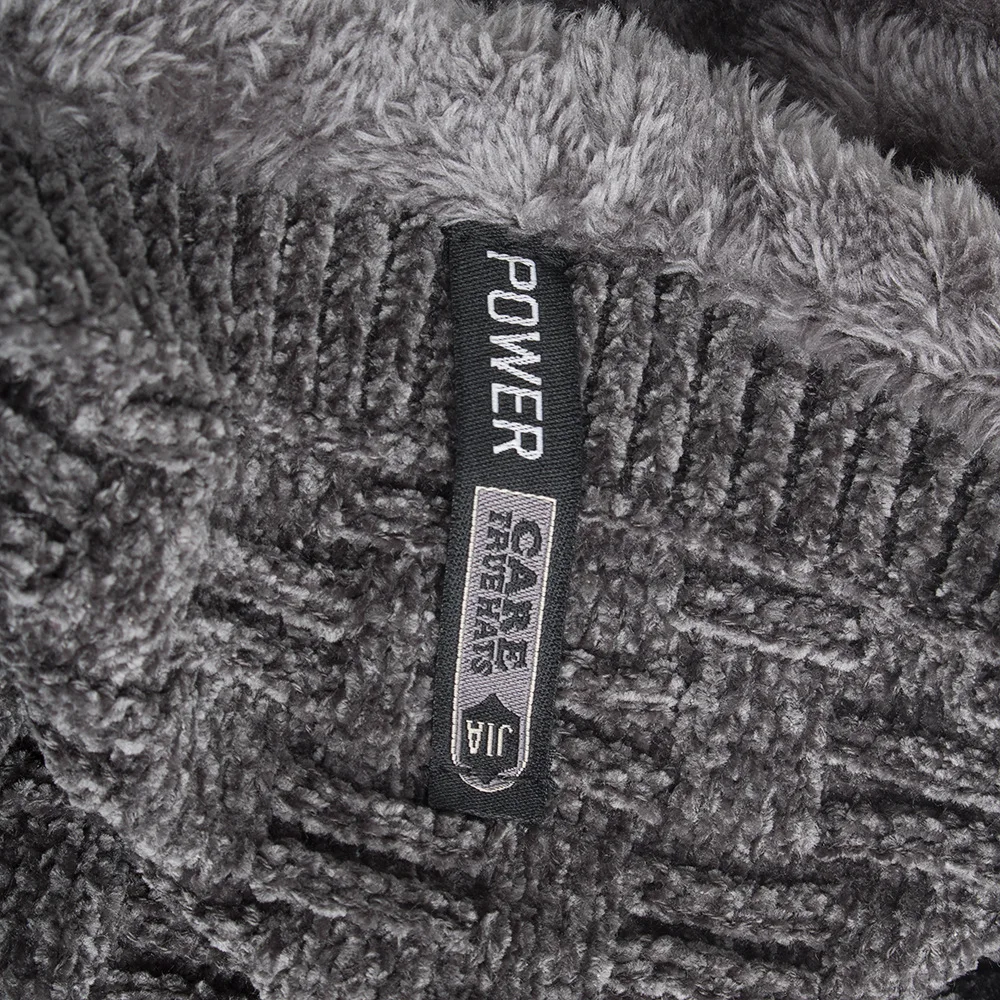Новинка, зимние теплые шапки, набор, Skullies Beanies, шапка, мужская, женская, шерсть, шарф, шапки, Gorro invierno hombre, вязаная шапка, набор, WM107