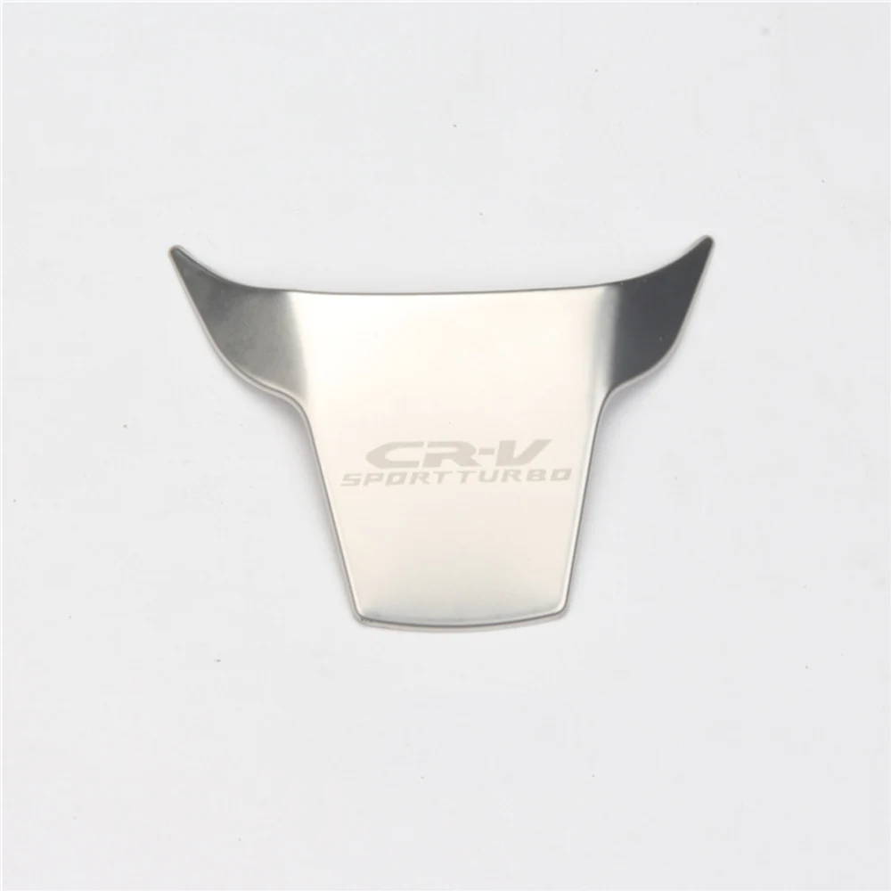 

Car steering wheel decorative cover sequins Emblem Badge Sticker for Honda CRV 2017 2018 2019 Accessories Car Styling
