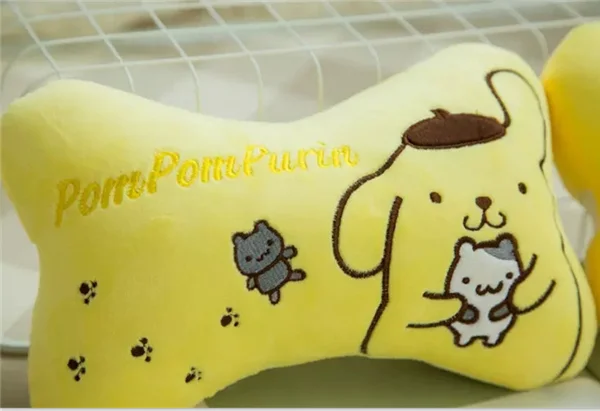 dog pillow 1 шт. мультфильм Cinnamoroll Собака Мелодия сиденье обивка ремней милый Sakura momoko автомобильный плечевой протектор pad автомобильный ремень безопасности чехлы - Цвет: dog pillow