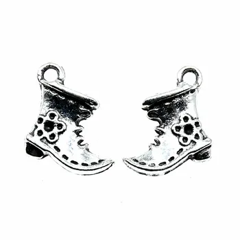

Malzahar 15 Pieces Boots Shoes Jewelry Findings Components Diy Jewelry Making Supplies