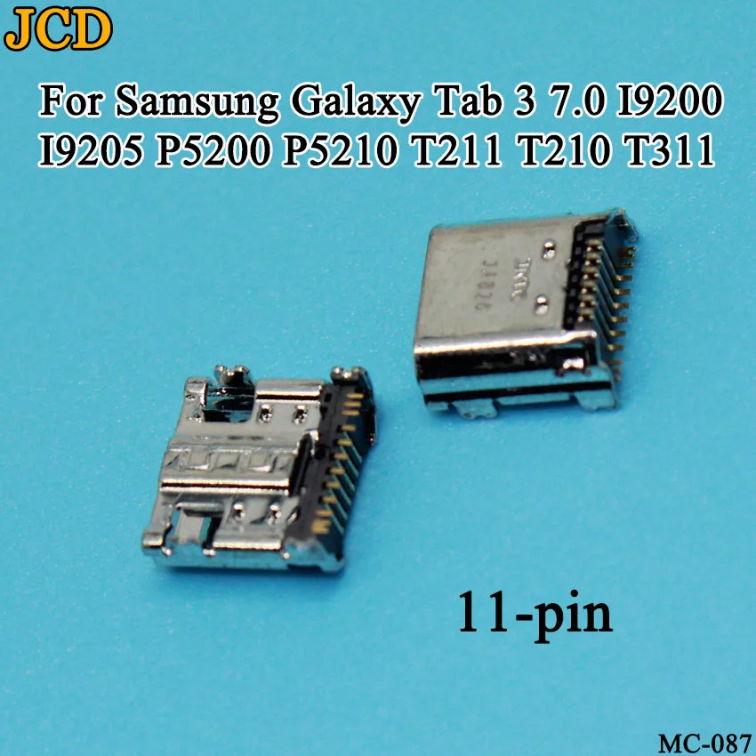 10 шт./лот, Micro USB разъем зарядки Порты и разъёмы Разъем для samsung Tab 3 7,0 I9200 I9205 P5200 P5210 T530 T210 T211 T311 I9208