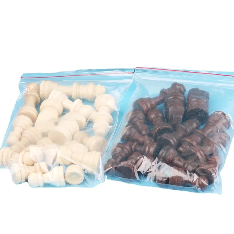 Foreign Trade Hot Sale Large 2.2-inch Wooden Wooden Chess Pieces Accessories Without Chess Board