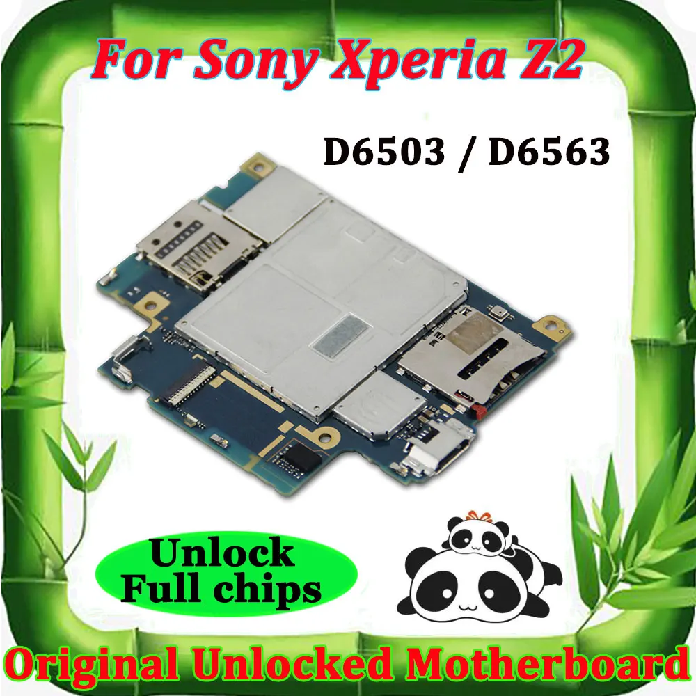 Полностью разблокированная материнская плата для sony Ericsson Xperia Z2 D6503 D6563 Заводская разблокированная материнская плата Android материнская плата