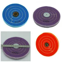 Roue de polissage pour tissus, diamètre 3 " 8", tampon de polissage pour bijoux, broyeur, artisanat