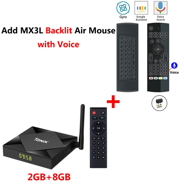 2G8G add mx3l mic Предпродажа Tanix Tx6s Android 10,0 Smart Tv Box Allwinner H616 4GB 32GB 2,4G+ 5G Wifi Bluetooth 6K медиаплеер 4GB 64GB телеприставка - Цвет: 2G8G add mx3l mic