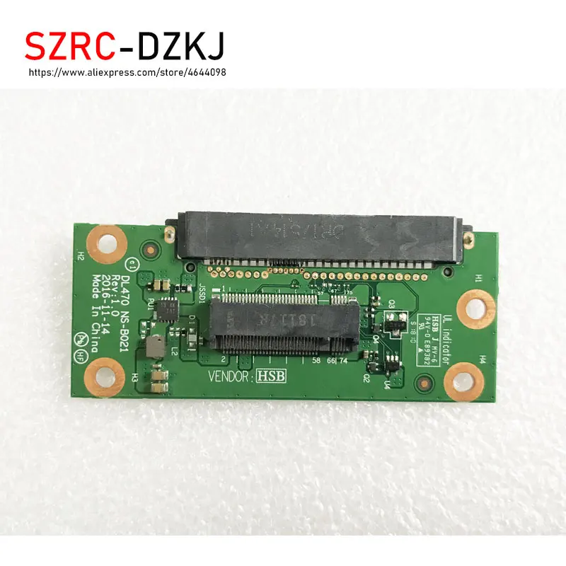 Оригинальный жесткий диск Lenovo Thinkpad L470 DL470 SATA к M.2 NVME SSD плата Caddy тест на качество