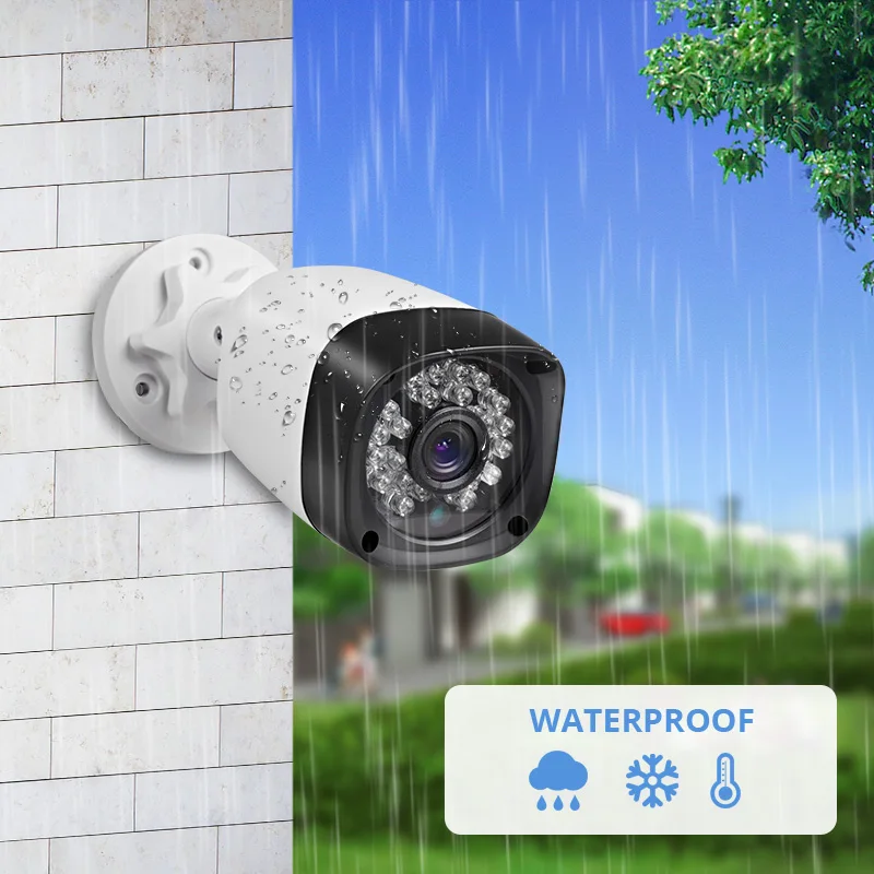 Fuers обновление 4 шт. HD 4M-N 4CH AHD DVR CCTV камера система безопасности комплект уличная камера система видеонаблюдения ночное видение P2P