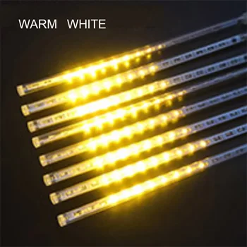 

50cm Valentine LED String Lights Waterproof Holiday Meteor Shower For Garden Wedding Garden Party Festival Christmas Tree Decor