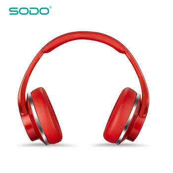 

New SODO MH5 Comfortable Wireless Bluetooth Headphone NFC 2 in1 Twist-out Bluetooth Speaker Adjustable Headphone with Microphone