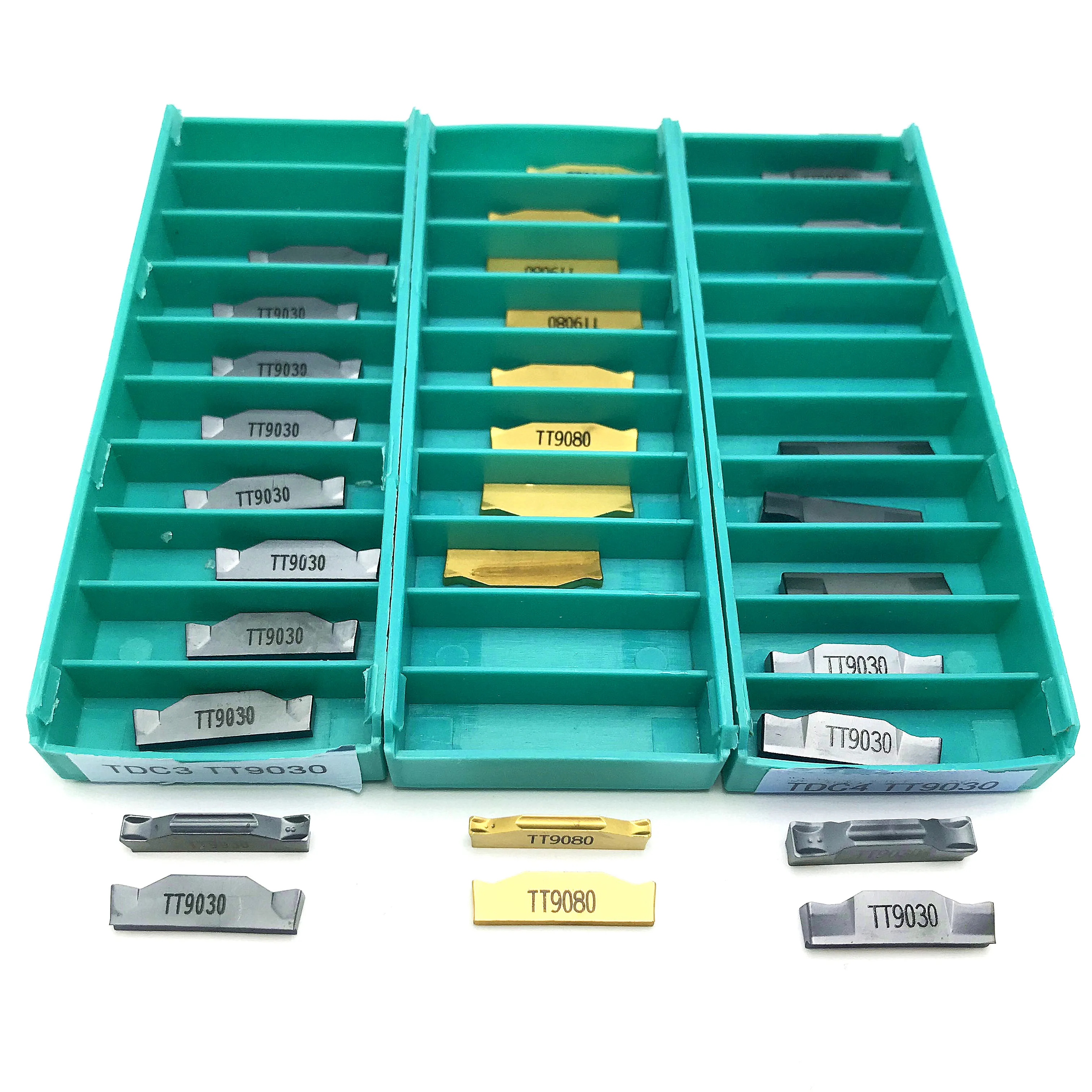 10pcs//box NEW Taegutec TDXU3E-0.3 TT9080 CNC blade