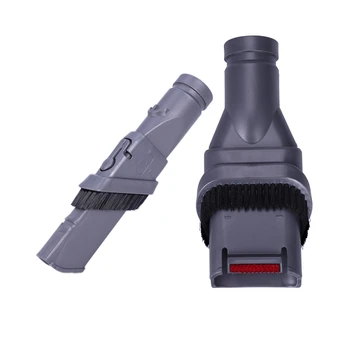 

1pcs Vacuum Attachment Combo Tool Dust Brush Crevice & 1pcs 2 In1 Attachment Combination Tool Bristle Brush Fit For Dyson Vacuum
