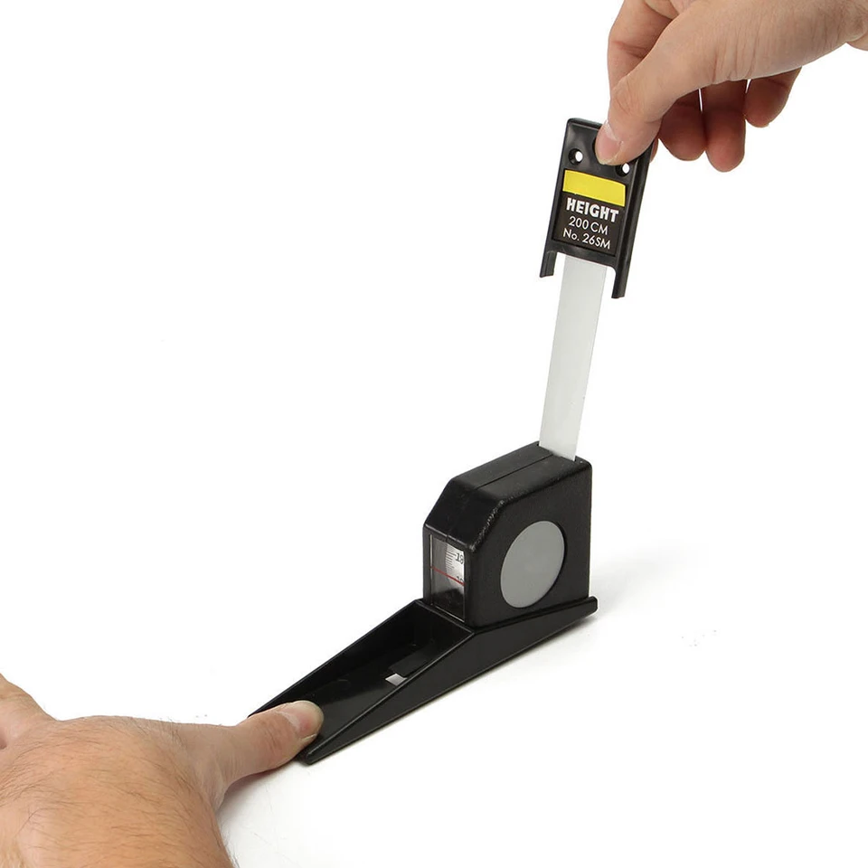 Misuratore Altezza Portatile 2,2 Metri - Per Parete Con Finestra Di Lettura