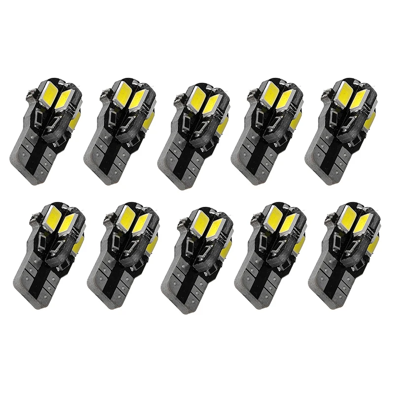 T10 194 168 W5W 5730 8 Led Smd белый интерьер автомобиля боковой Клин светильник лампа