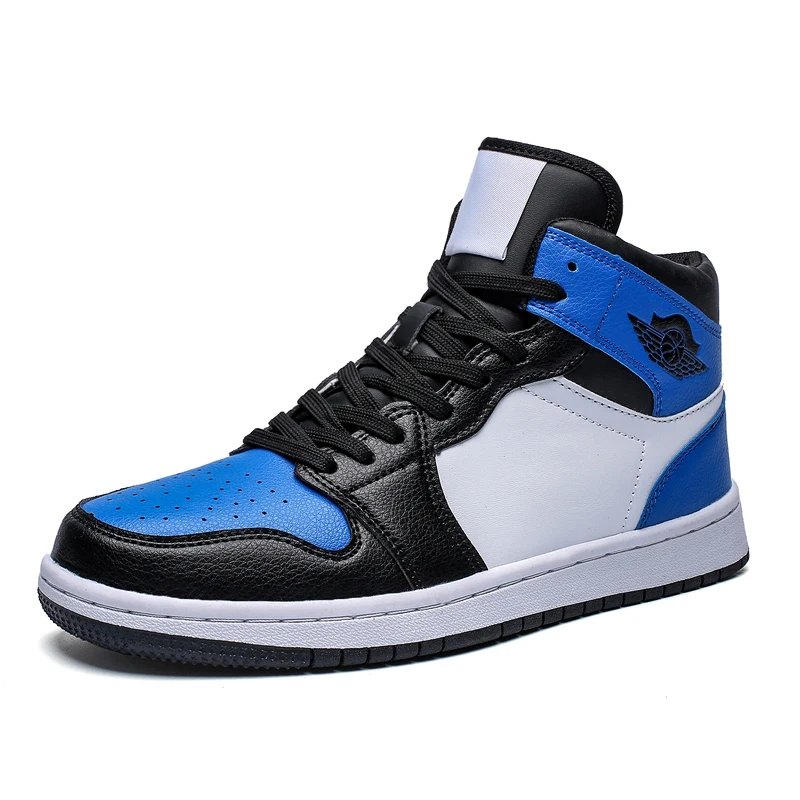 Высокое качество AJ 1 баскетбольные кроссовки Карри 4 Мужская обувь Bambas Hombre zapatillas hombre Li Ning Ретро Zapatos De Hombre Chaussure - Цвет: Синий