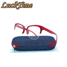 LuckTime, модные женские очки, оправа, Ретро стиль, половинная оправа, очки для близорукости, оправа для женщин, счастливое время, оправы для оптических очков#1770