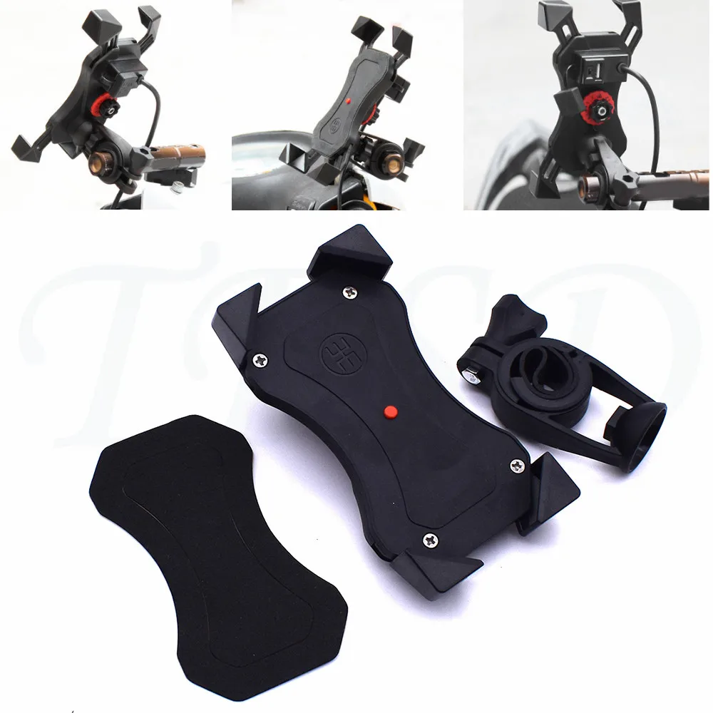 

One-button contraction mobile phone holder bicycle motorcycle mobile phone holder waterproof and shockproof FOR KAWASAKI ZG1000
