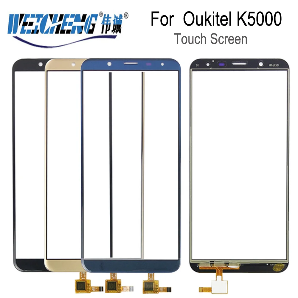 Сенсорный экран WEICHENG для Oukitel K5000 100% гарантия сенсорная панель инструменты и