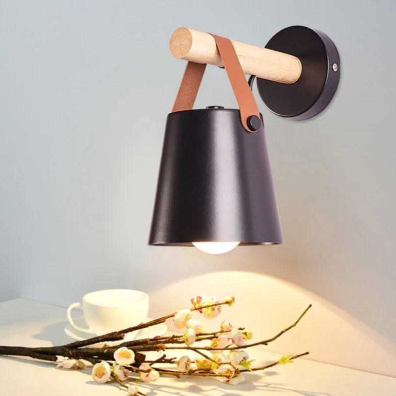 

Economic Durable Emergency Iron Illumination Living Room Garage Light Bedside Lamp White/Black Bedroom Bathroom Night Light