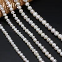 100% Natural Freshwater Pearl High Quality AAA Round Beaded For Jewelry Making Irregular Beads DIY Bracelet Necklace Accessories 1