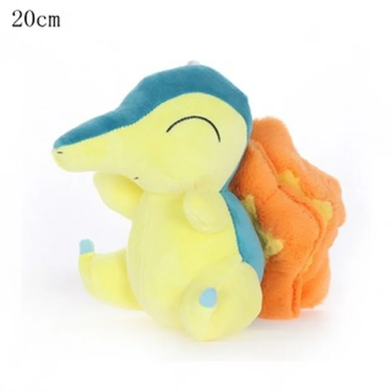 TAKARA TOMY Pikachu Bulbasaur Squirtle Charmander Stuffed Toy Pokemon Hobby Doll Anime Peripheral Plush  Kids Gift