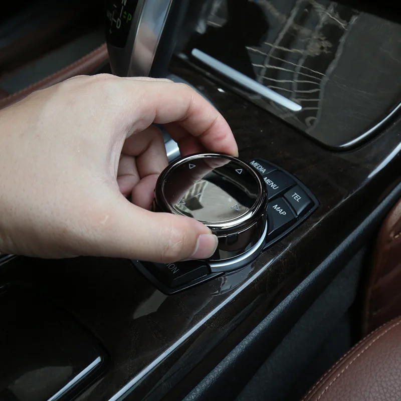 Для iDrive Автомобильный мультимедийный кнопочный чехол накладка Ручка Наклейка