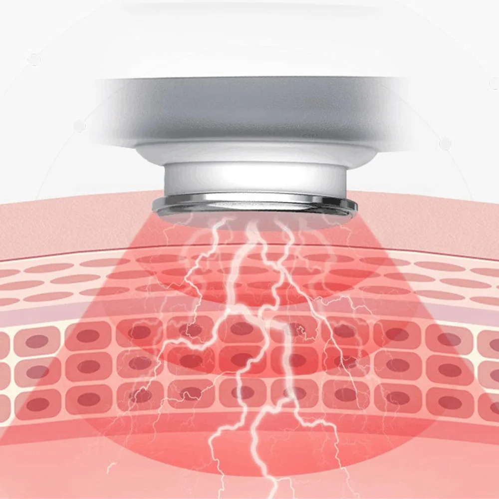 New Intelligent Cervical Massager Electric Four-head Pulse Magnetic Therapy Far Infrared Heating Pain Relief Relaxation Tool