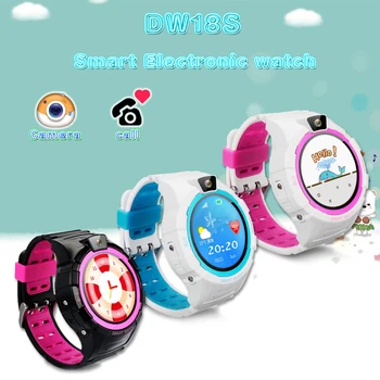 

DW18S Multi-function GPS Smart Watch For Children Anti-lost Safety Cute Kid Watch With SOS Call Location Reminder Waterproof