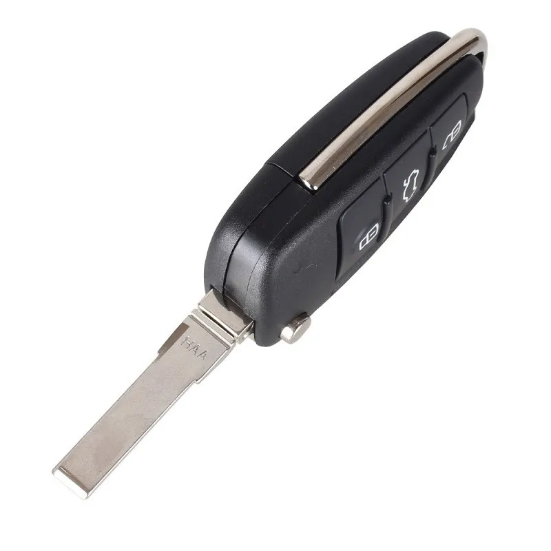 Складной флип-пульт дистанционного ключа автомобиля чехол 3 кнопки чехол для Audi A2 A3 A4 A6 A6L A8 Q7 TT Брелок чехол Замена автомобиля аксессуар Y7