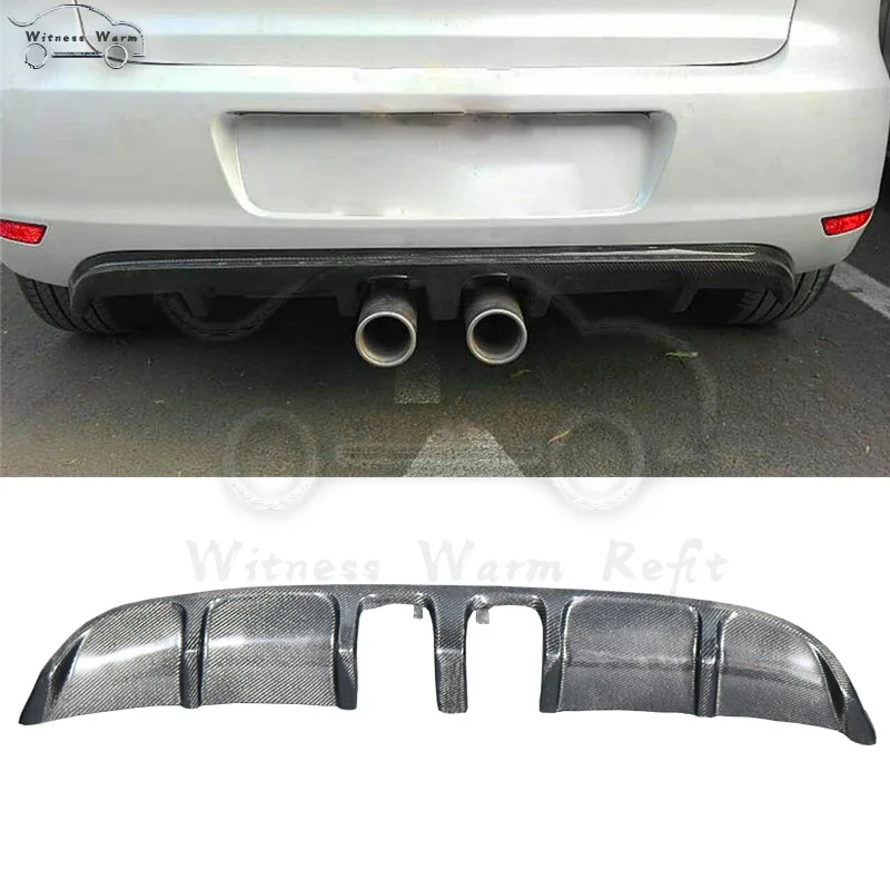 Для Golf 6 R20 стильное углеродное волокно/ФАП стандартный бампер для Volkswagen Golf6 2009