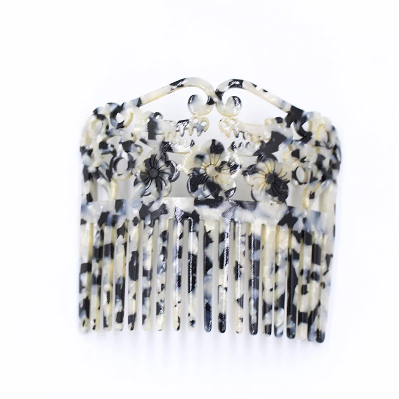 Hair comb acetic acid plate a variety of color fashionable female holiday party headdress decoration