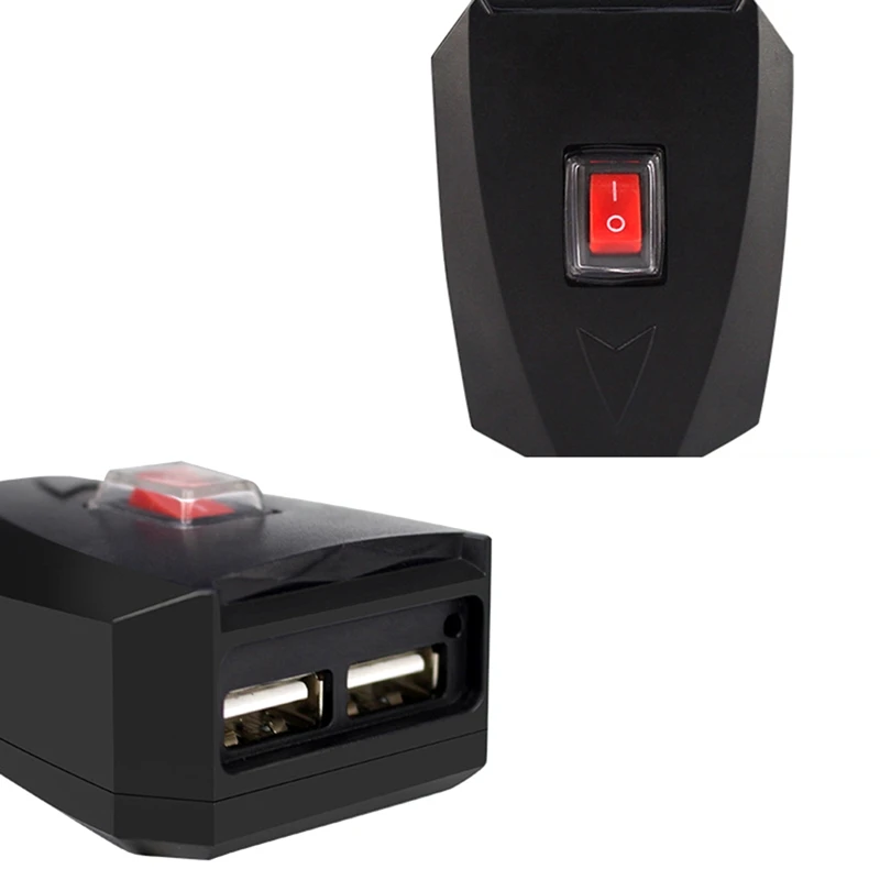 Универсальный 12V мотоциклов USB розетка Мощность адаптер для мобильного телефона Водонепроницаемый аксессуары для ванной комнаты двойной USB Зарядное устройство розетки