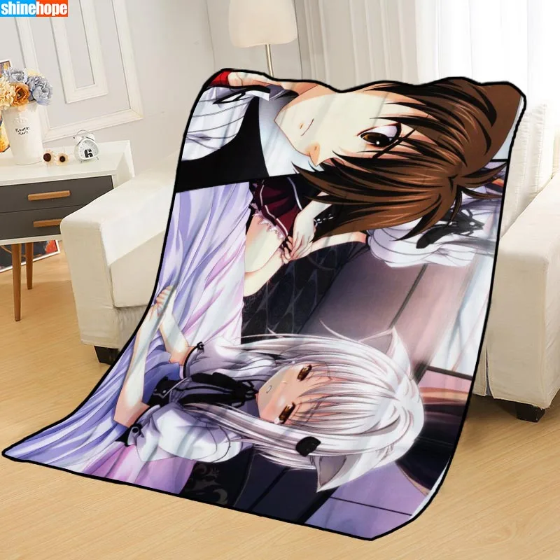 Custom High School DxD Blankets for beds throw blanket soft blanket summer blanket anime blanket travel blanket - Цвет: Blanket 11