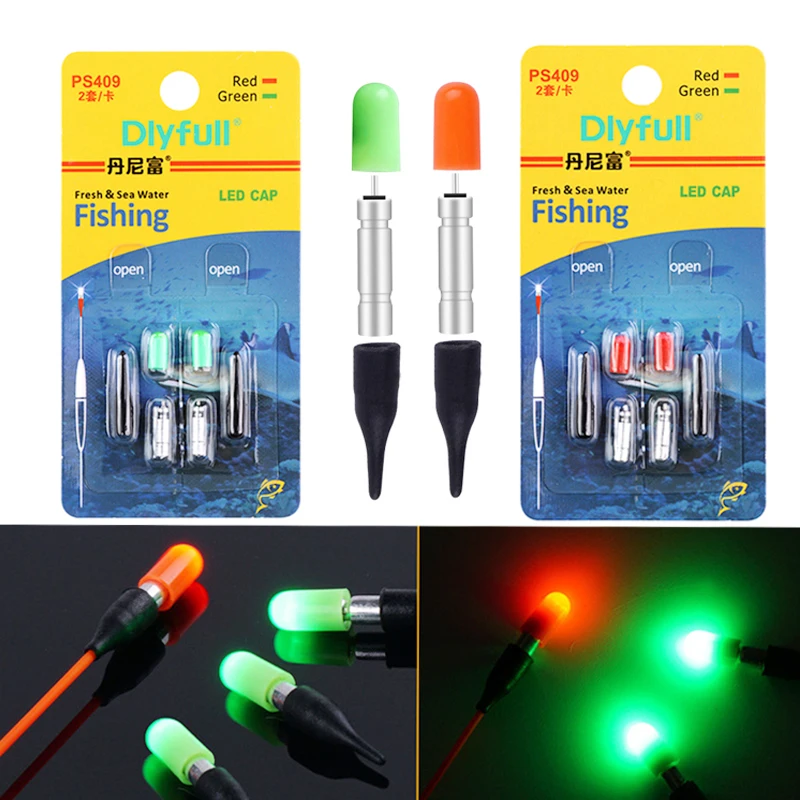 2022 Electronic Fishing Floats Drifting Tail LED Electronic Light Luminous  Drifting Send CR311 Night Fishing Tools Accessories