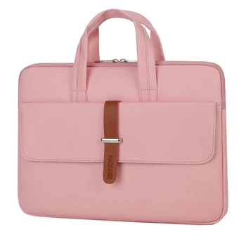 

HOT-Stylish,Waterproof Shockproof,Scratch-Resistant PU Leather Laptop Bag/Tablet Bag/Computer Handbag/Suitable for Computers Wit