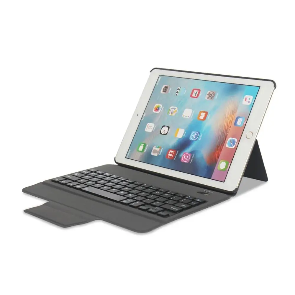 

For iPad 5 / 6 / Air / Air 2 / Pro 9.7 Wireless Bluetooth Keyboard Case Cover New For iPad 9.7 2017 2018 A1893+Stylus Pen+Gift