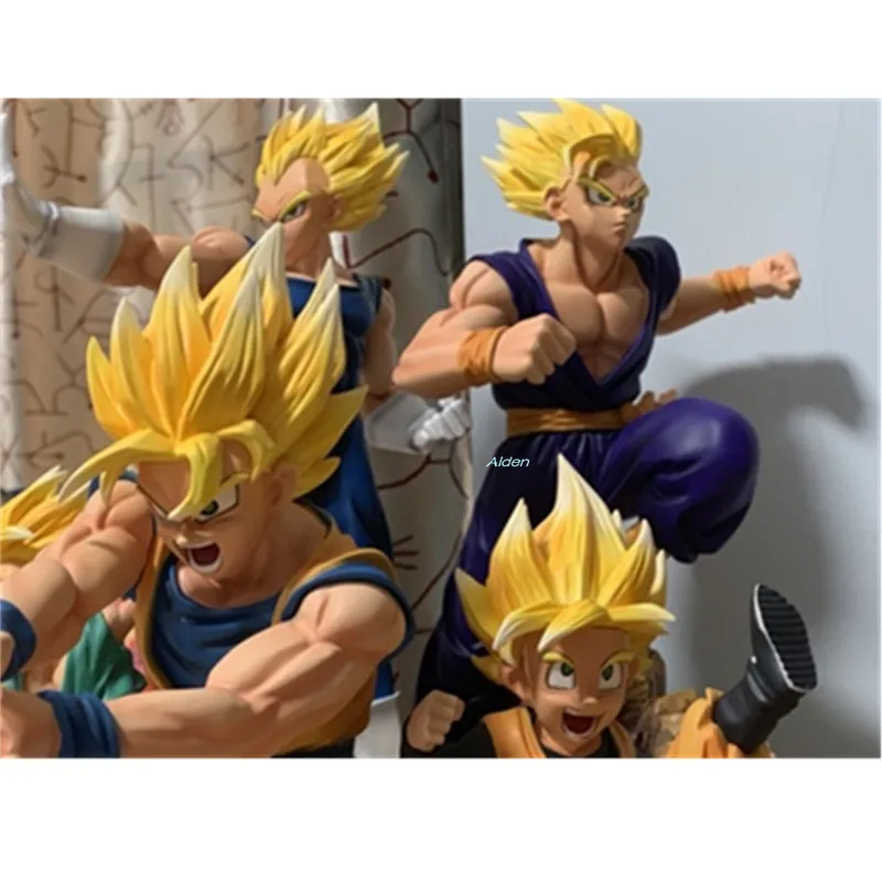 1" Статуя Dragon Ball Z Супер Saiyan бюст сын Goku vegeta сон Гохан полноразмерный портрет GK экшн-модель игрушка коробка 30 см Z2586