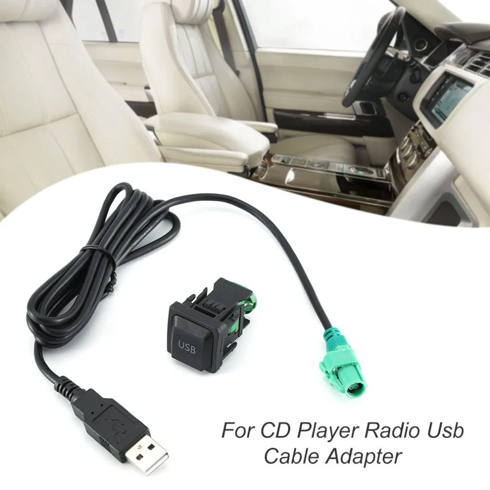 Usb кнопка переключения Usb кабель адаптер для CD плеера радио Usb кабель адаптер автомобильный беспроводной модуль аксессуары