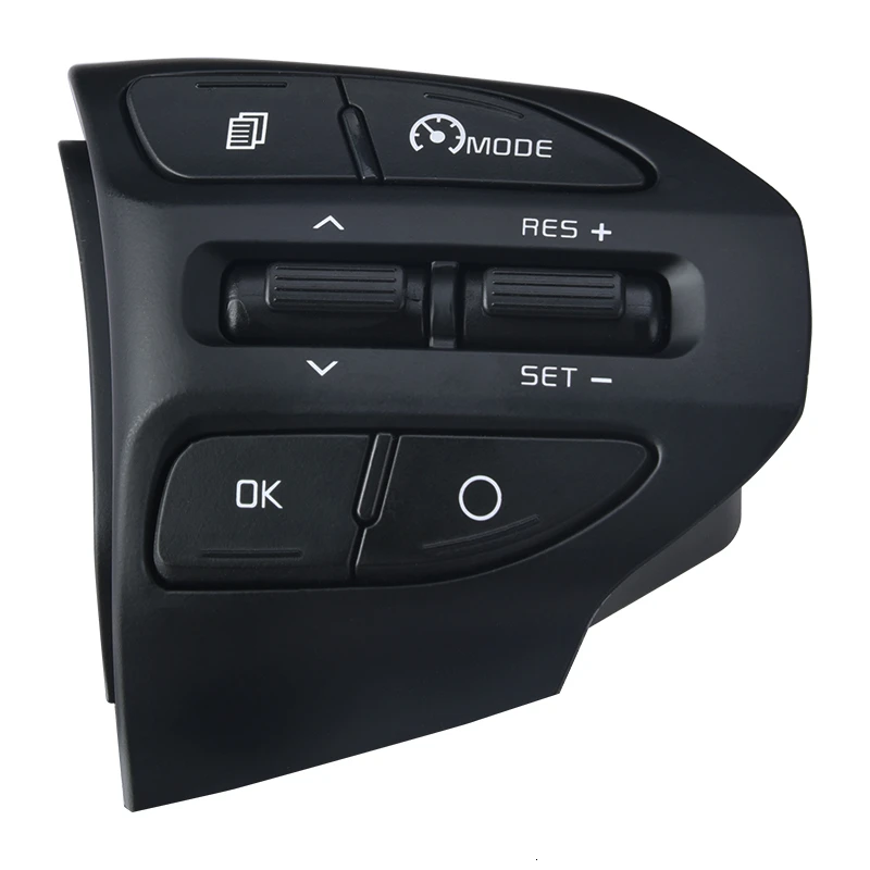 ESPEEDER Кнопка рулевого колеса автомобиля Bluetooth телефон круиз контроль громкости для KIA K2 RIO RIO X LINE автомобильные аксессуары - Цвет: Темно-серый