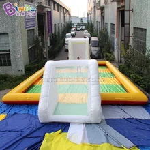 Гигантский 16x8 метров Надувное футбольное поле/ Футбол суда модель человека событие игра игрушка