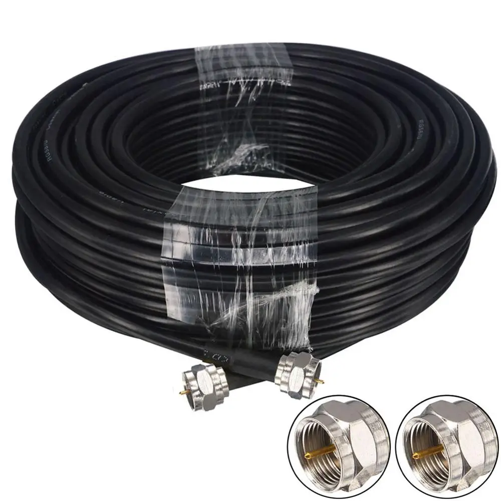N Male To N Male Ultra Low Loss RG400 Coax Cable 50 Ohm