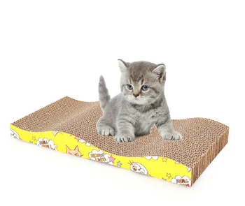 

Cat Toys, Pet Claw Grinding Products, Cat Supplies, Wear-resistant Corrugated Paper, Wave-shaped Cat Scratcher