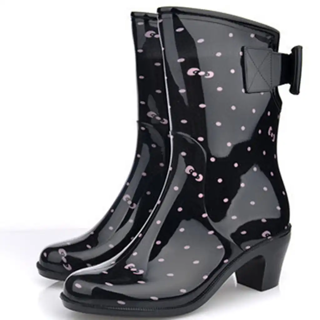 trendy rain boots 2019