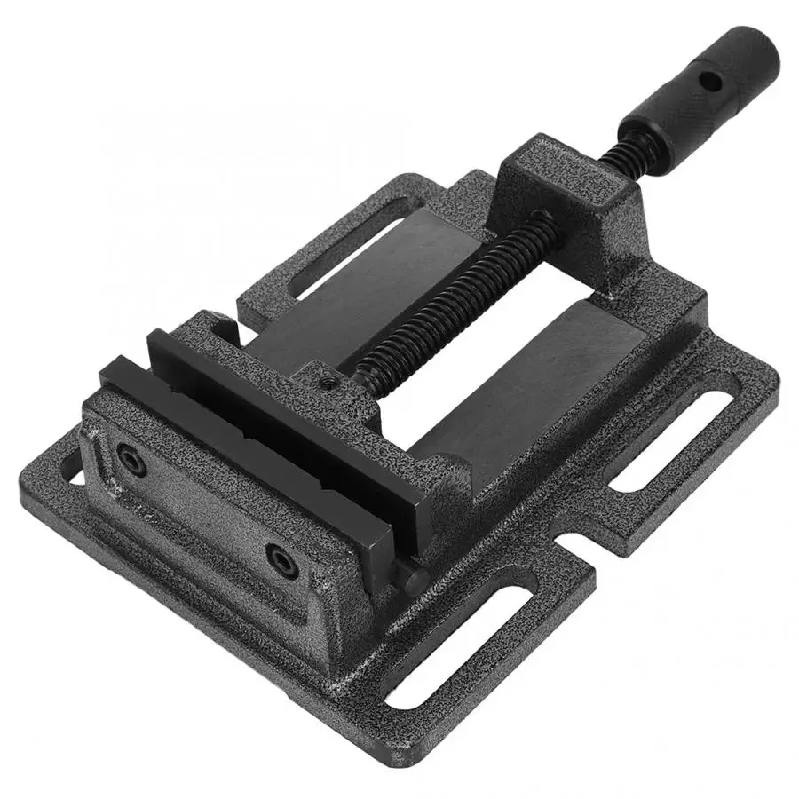 Press Vise Clamp German High Accuracy Durable Cast Iron Slotted Base Hand Tool For Easy Installation And Positioning