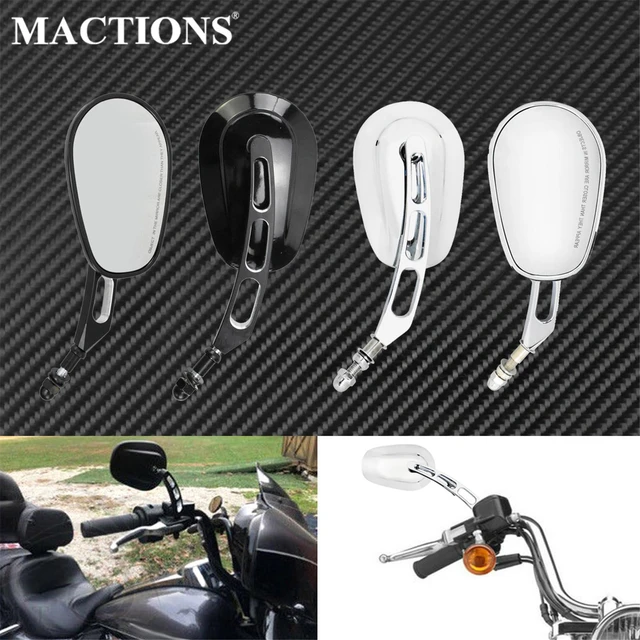 Gloss Black Mirrors For Harley Davidson Cheapest Shops americanprime