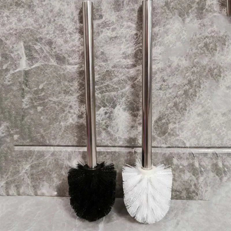 Bathroom Cleaning Brush Stainless Steel Handle Toilet Brush Household ...