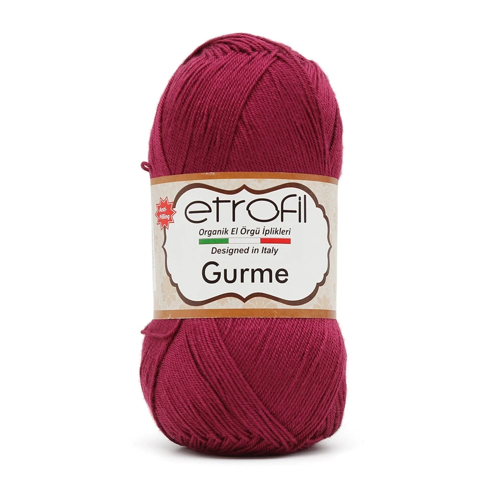 Пряжа &quotEtrofil. Gurme&quot 350 м 5 мотков по 100 г цвет: 70609 баклажан (количество товаров в